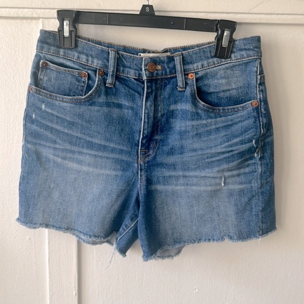 Madewell Vintage Blue Denim Jean Shorts